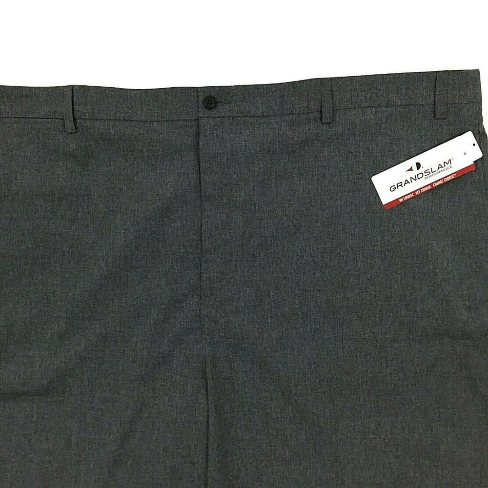 Grand Slam Performance Golf Shorts Gray Size 52 - Picture 2 of 6